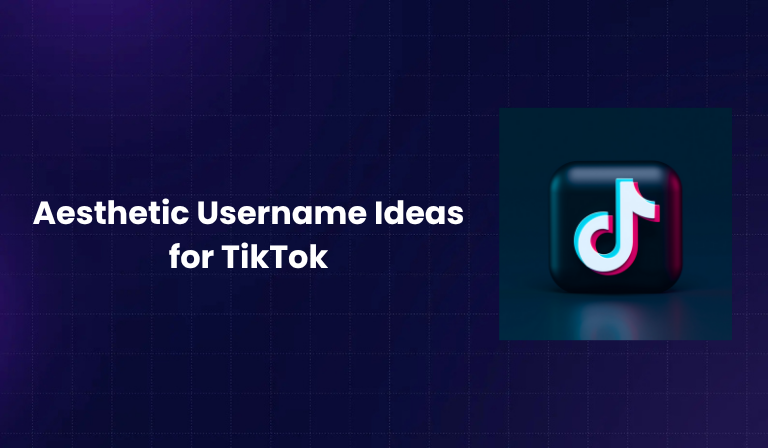 Aesthetic Username Ideas for TikTok