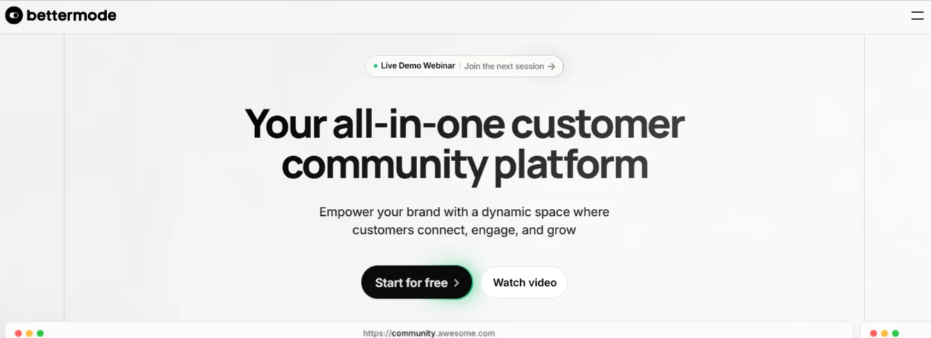 Bettermode (formerly Tribe)