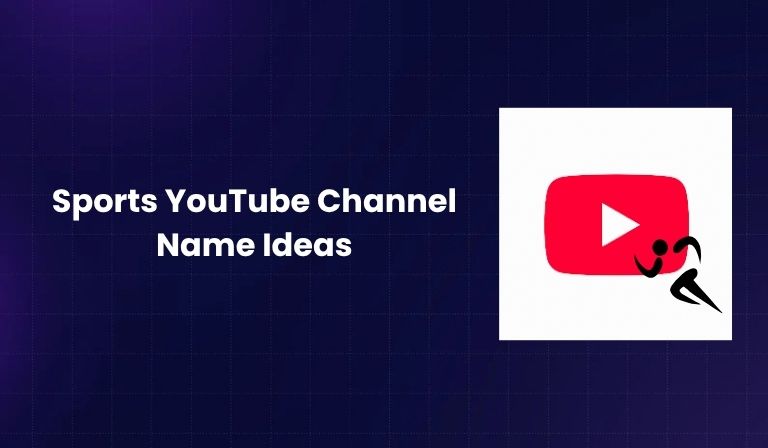 Sports YouTube Channel Name Ideas