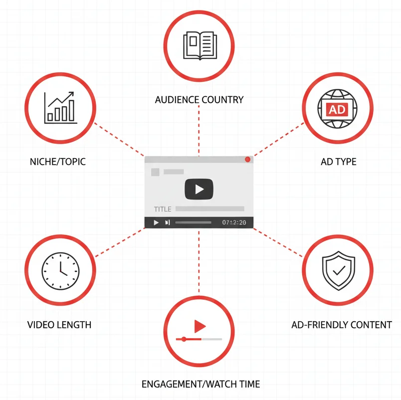 What Factors Affect Your Earnings Per View on YouTube