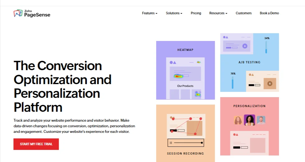 Zoho PageSense