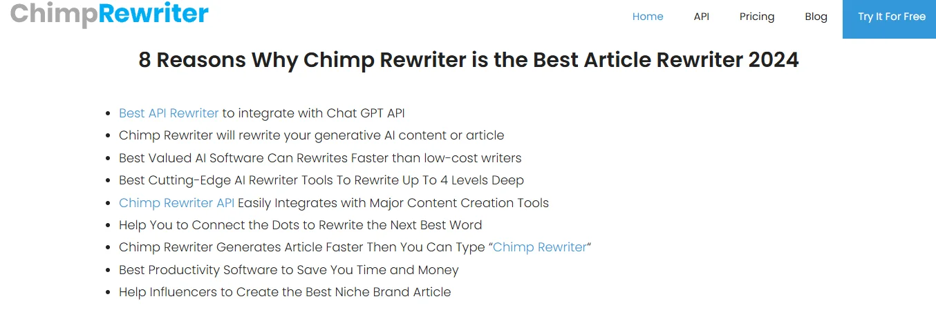 Chimp Rewriter