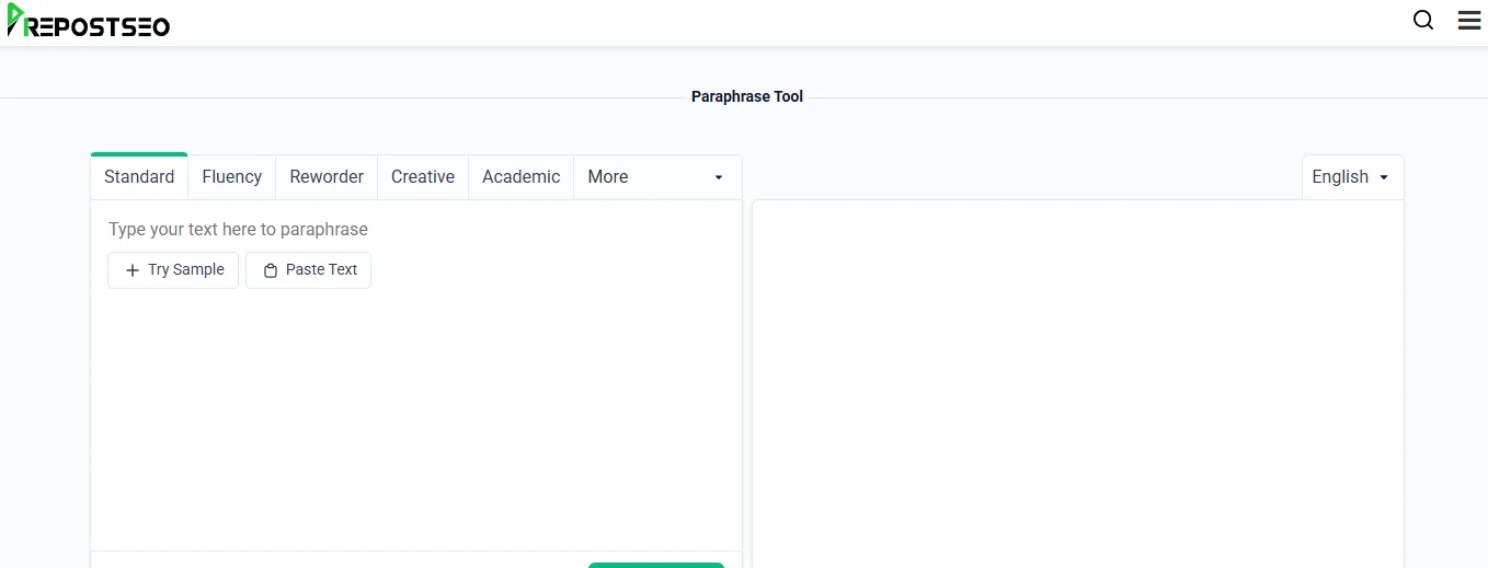 Paraphrase Tool by PrePostSEO
