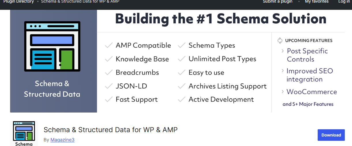 Schema & Structured Data for WP & AMP