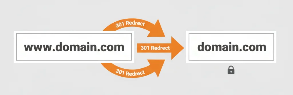Set up 301 redirects