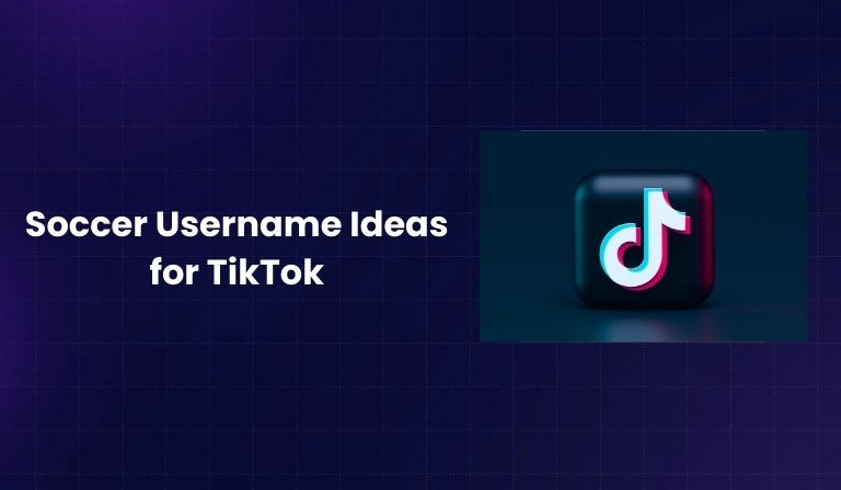 Soccer Username Ideas for TikTok
