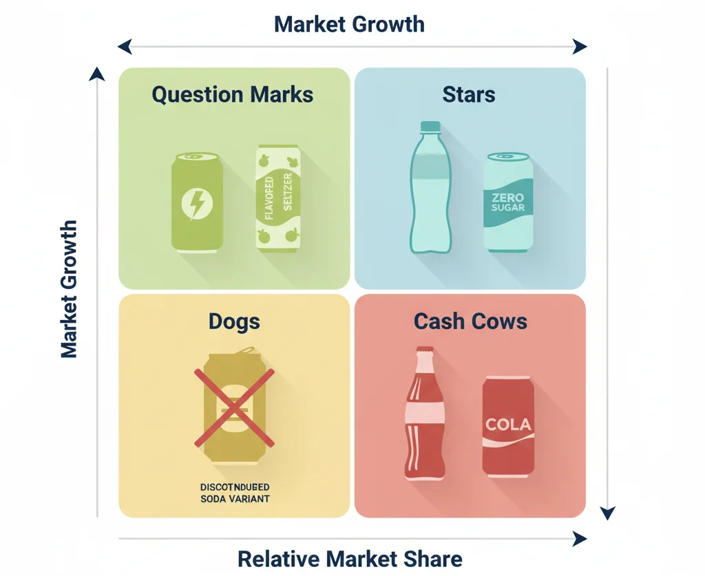 BCG Matrix of Coca-Cola