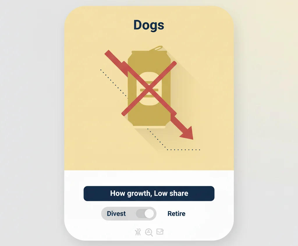 Coca-Cola in the Dogs Quadrant