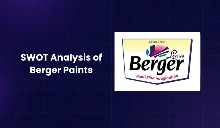 SWOT Analysis of Berger Paints