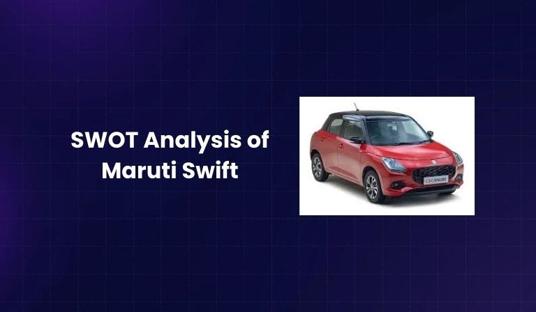 SWOT Analysis of Maruti Swift