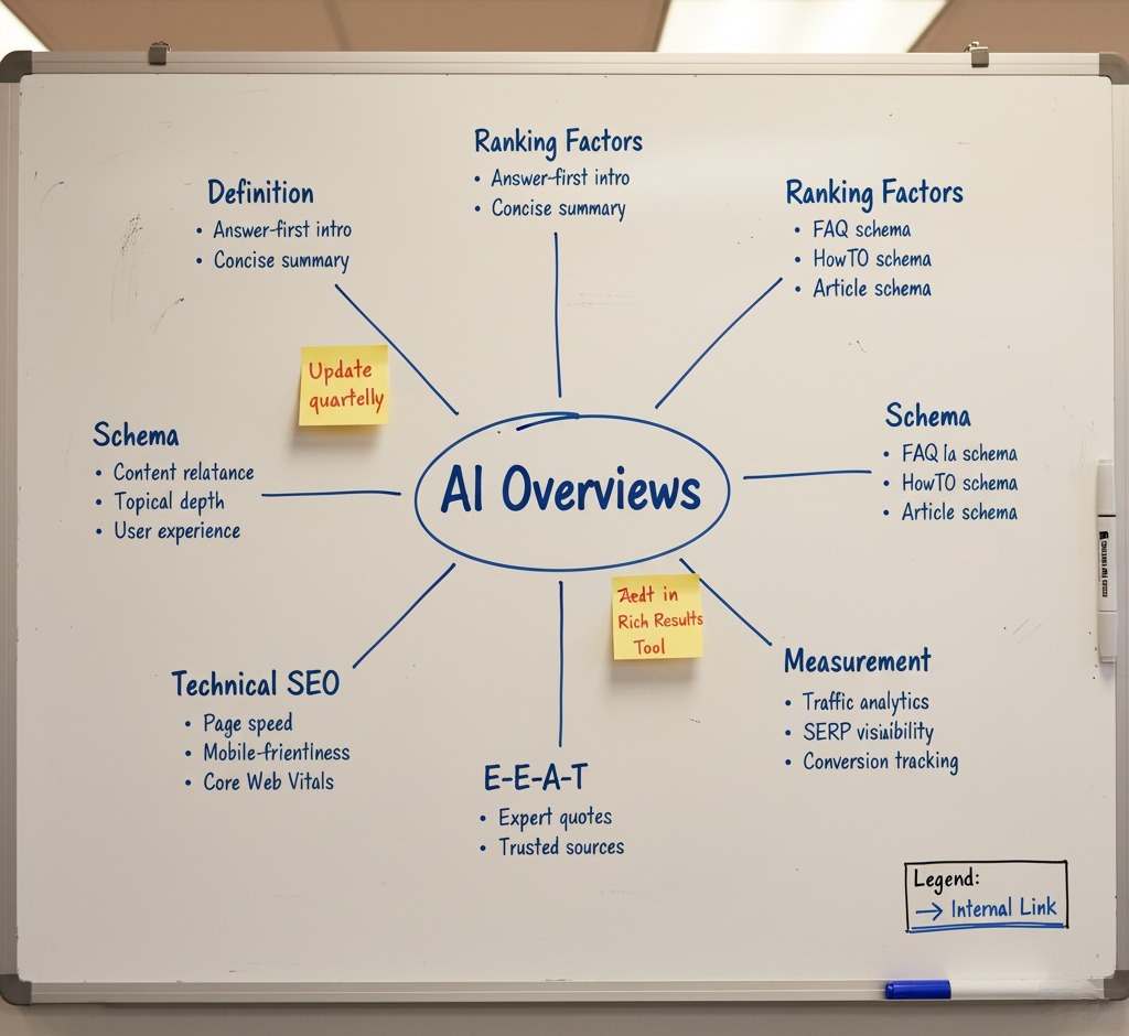 AI Overviews ranking factors