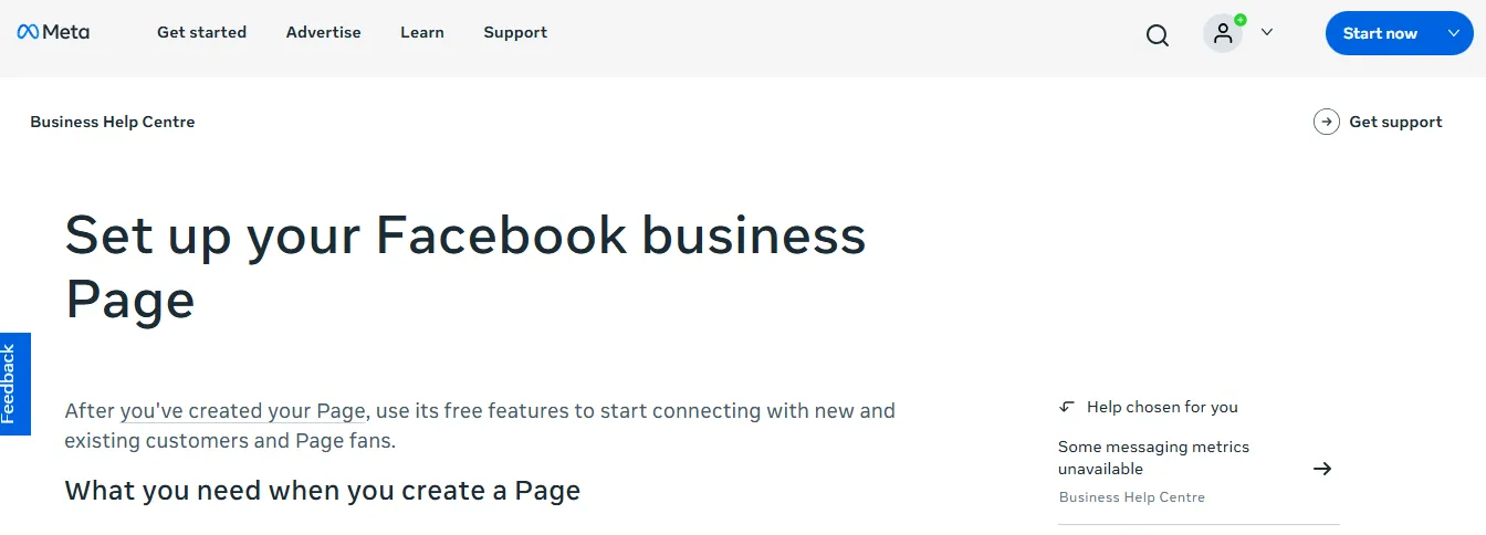 Facebook Business Pages