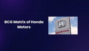 BCG Matrix of Honda Motors