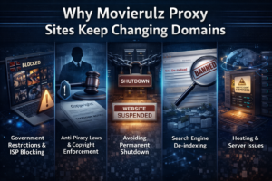 Why Movierulz Proxy Sites Keep Changing Domains